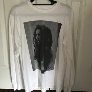 long sleeve bob marley t shirt